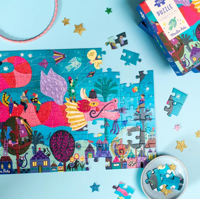 Puzzle 100p - Les comètes filantes