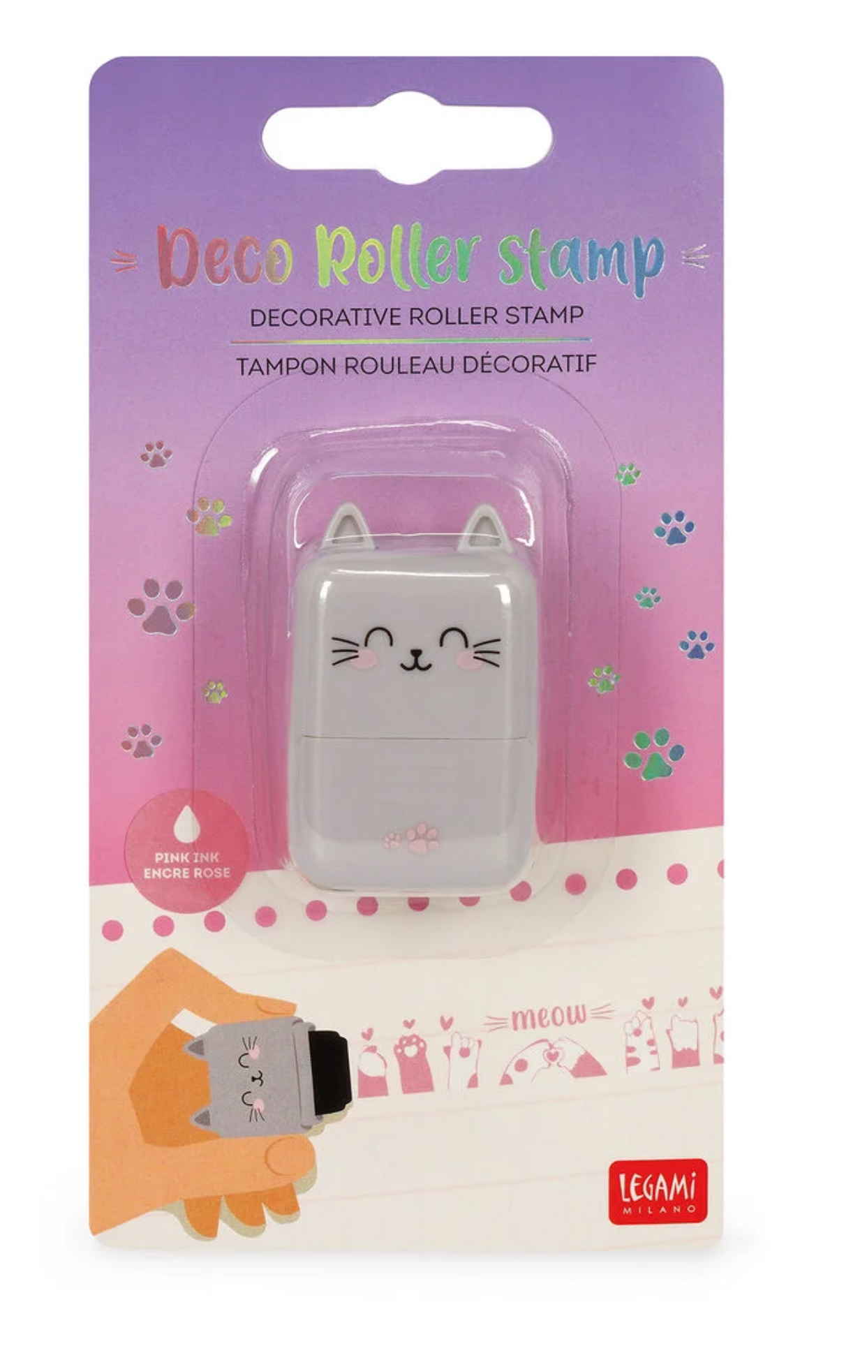 Tampon Rouleur Décoratif - Kitty