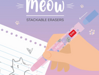Gommes empilables kitty - Meow