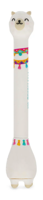 Stylo à bille avec base - Lama