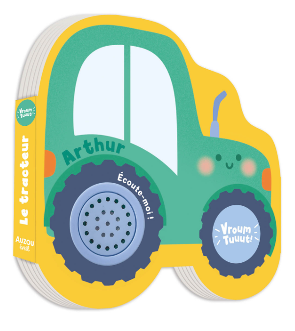 Petit véhicule sonore - Arthur de tracteur