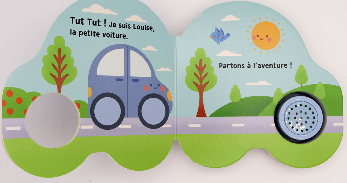 Petit véhicule sonore - Louise la voiture