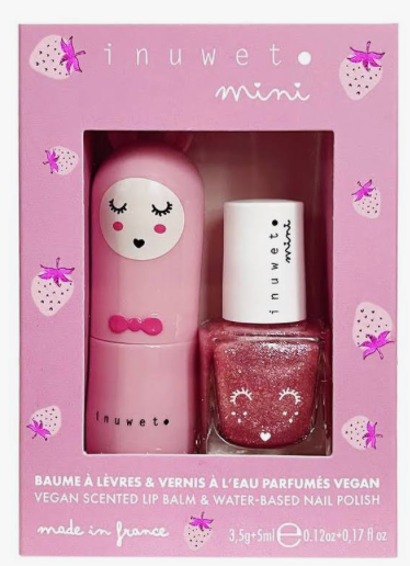 Coffret Vernis & Baume à lèvre