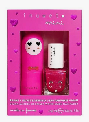 Coffret Vernis & Baume à lèvre