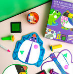 Set de 3 activités créatives - Les toupitis