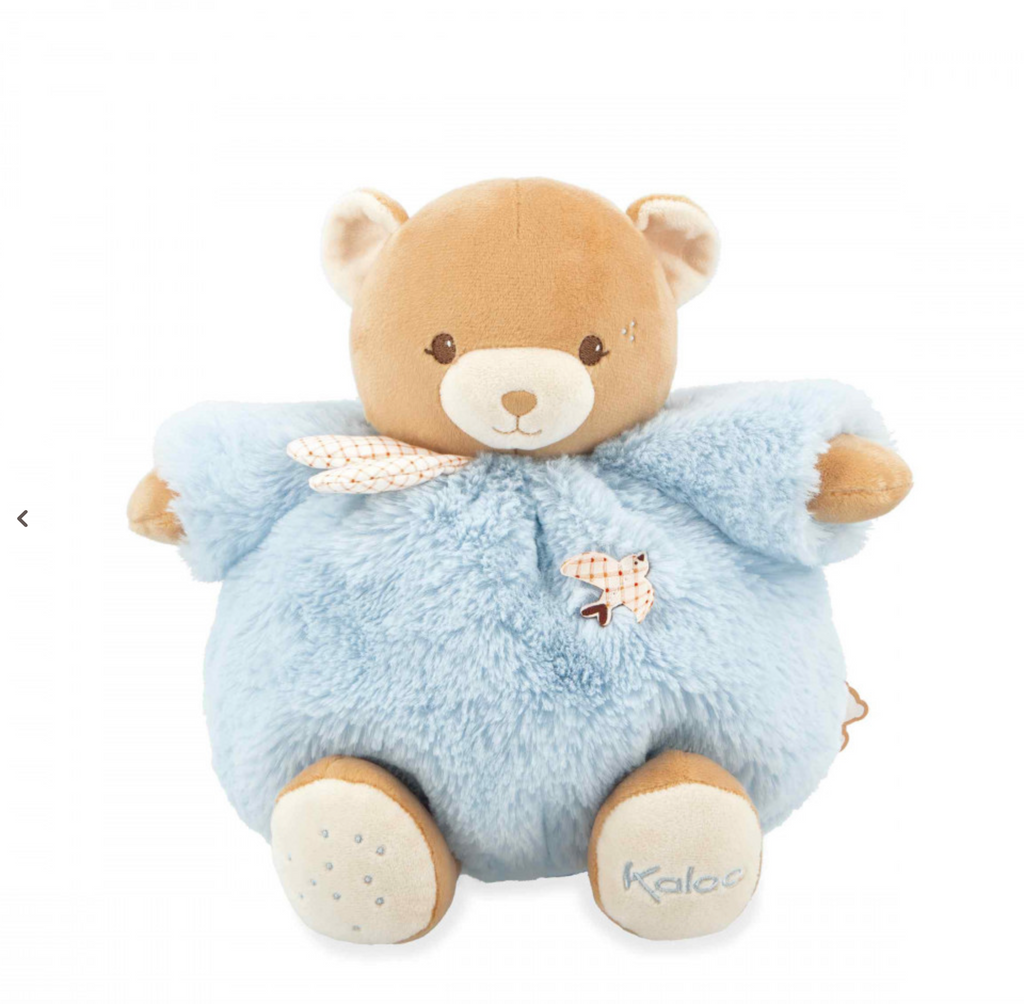 Ours Patapouf - Bleu - 25cm