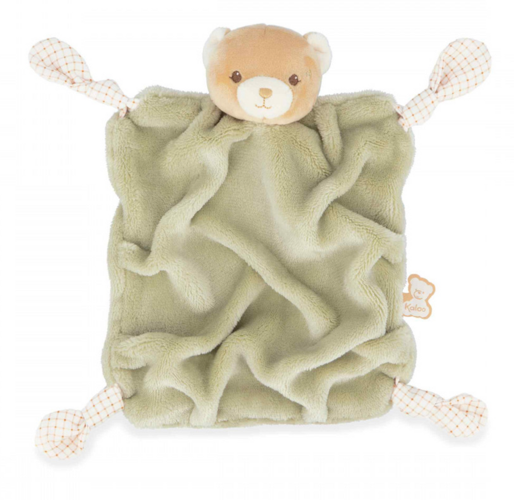 Doudou ours - Vert