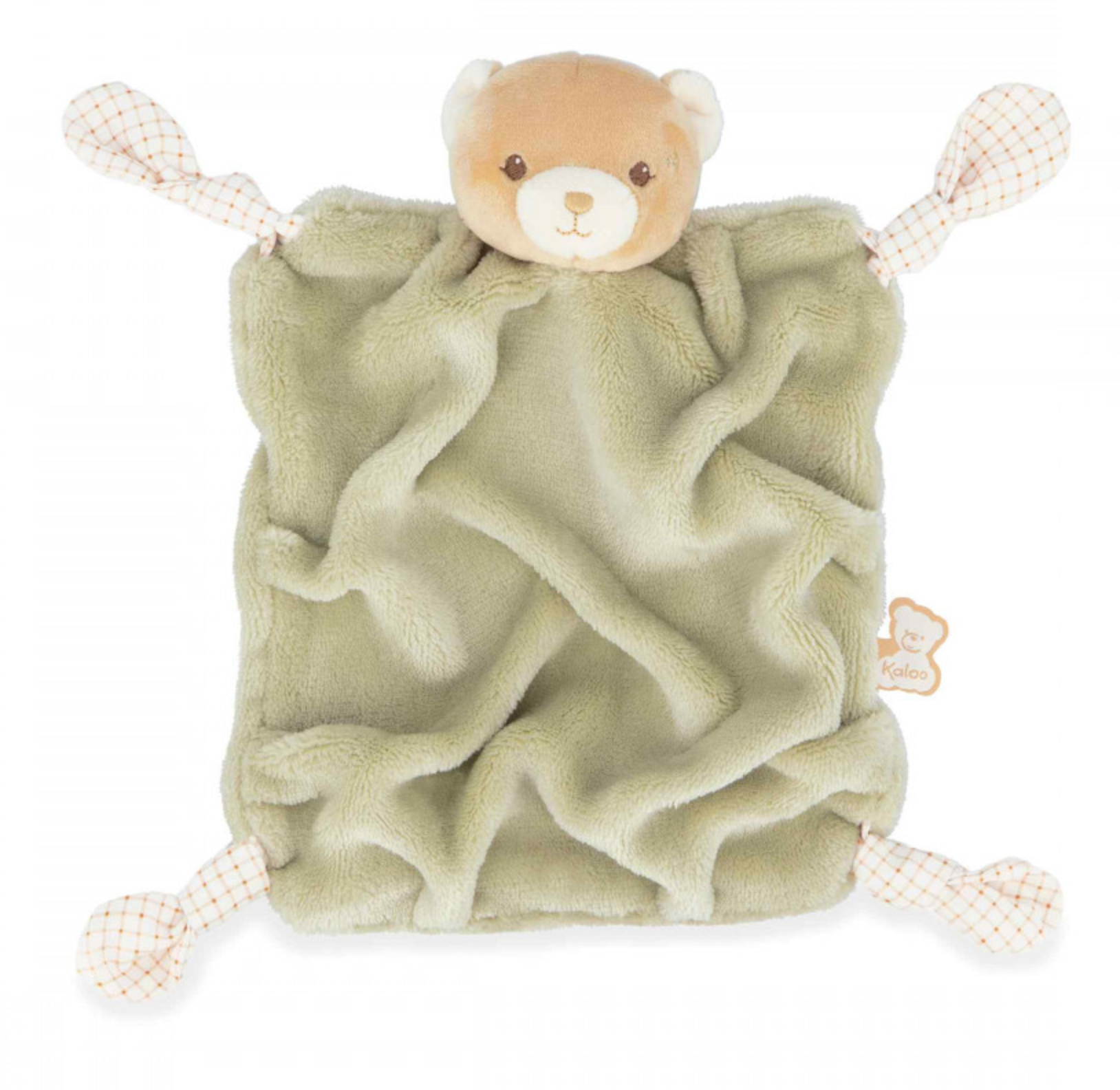 Doudou ours - Vert