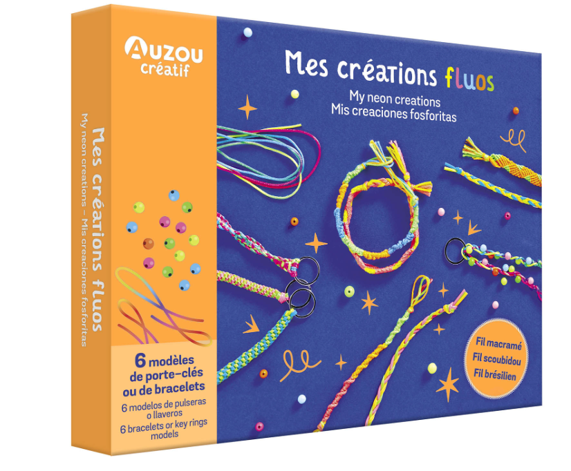 Mon coffret d'artiste - Mes créations Fluo