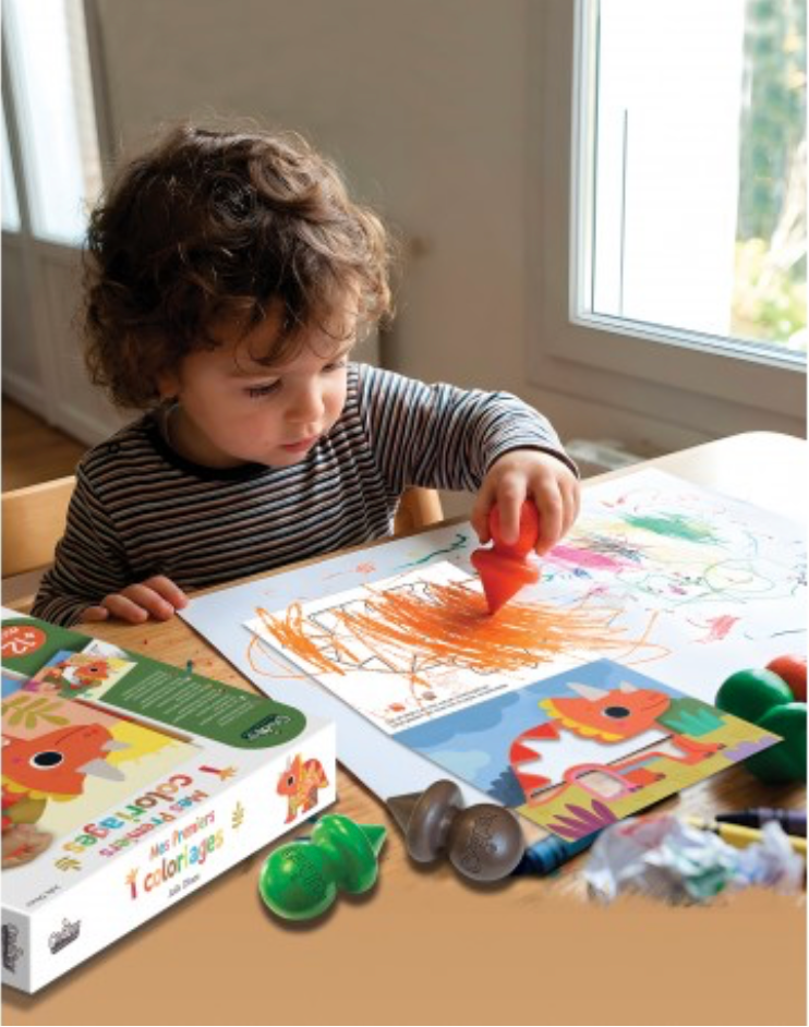 Mes 1ers Coloriages - Jolis Dinos