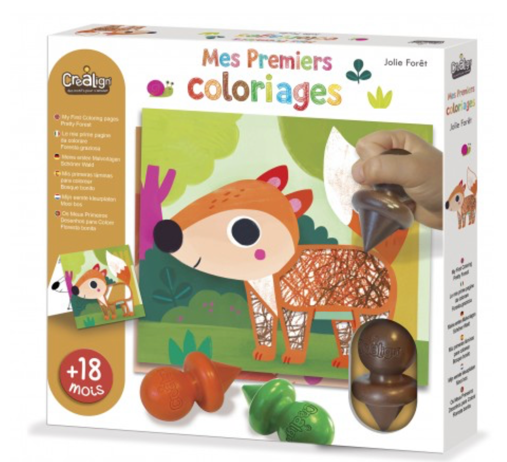 Mes 1ers Coloriages - Jolie Forêt
