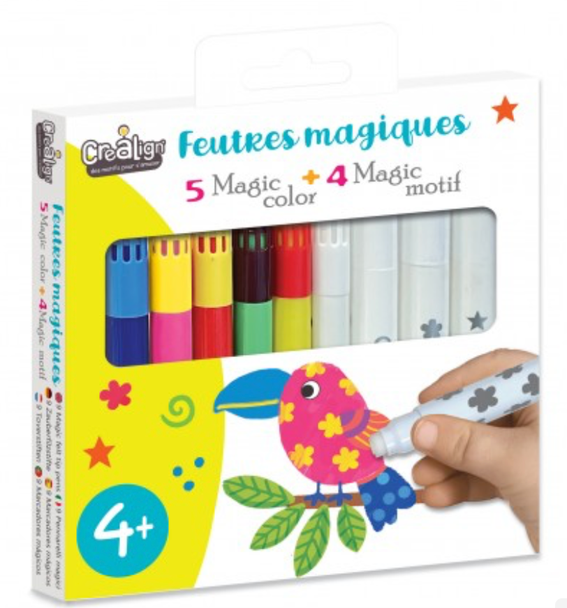 Feutres magiques motif