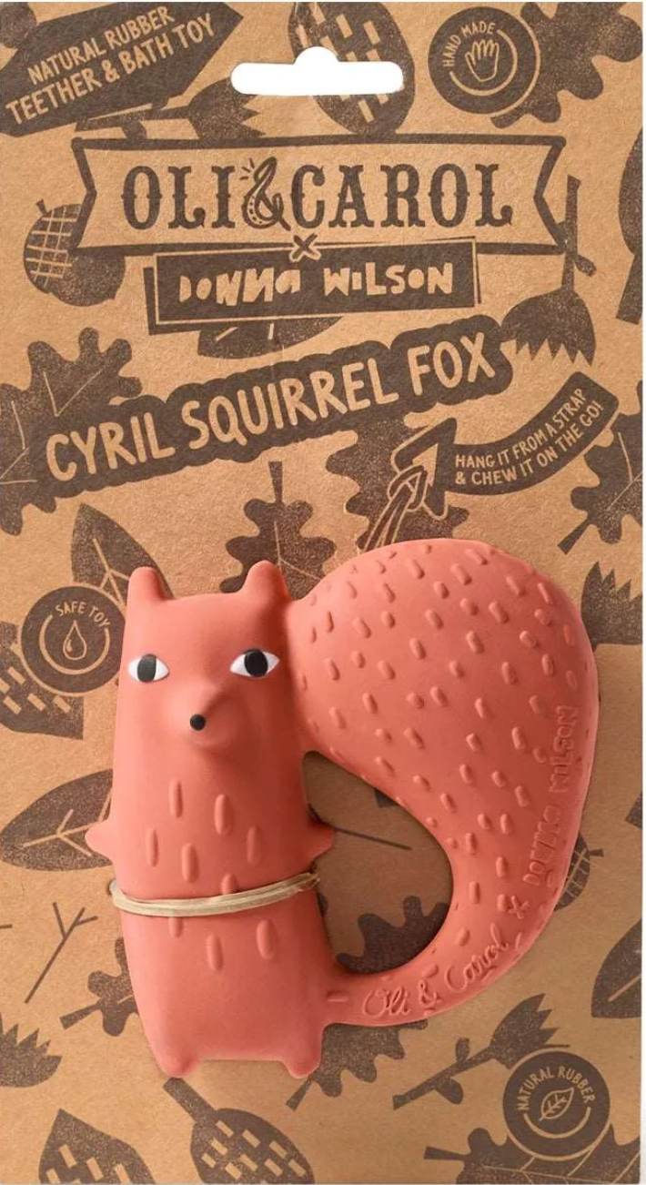 Anneau de dentition - Cyril Squirrel Fox