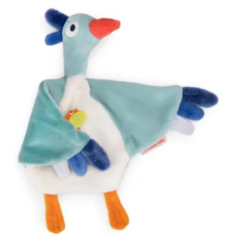 Doudou oiseau - La mare aux grenouilles