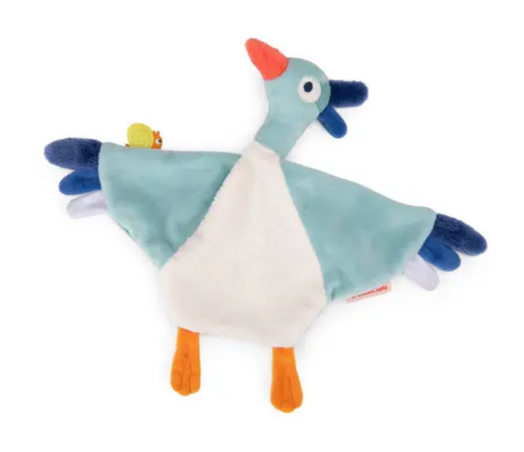 Doudou oiseau - La mare aux grenouilles