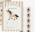Set d’invitations anniversaire - Zakuw