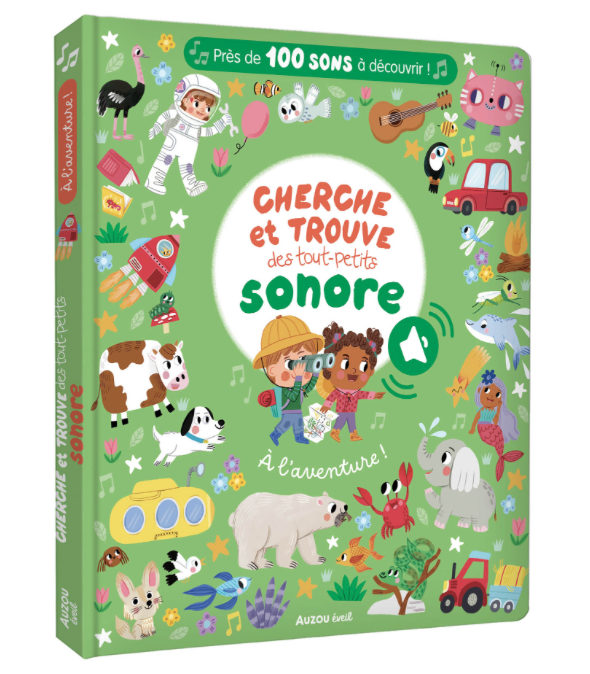 Cherche et trouve des tout petits sonore - A l'aventure