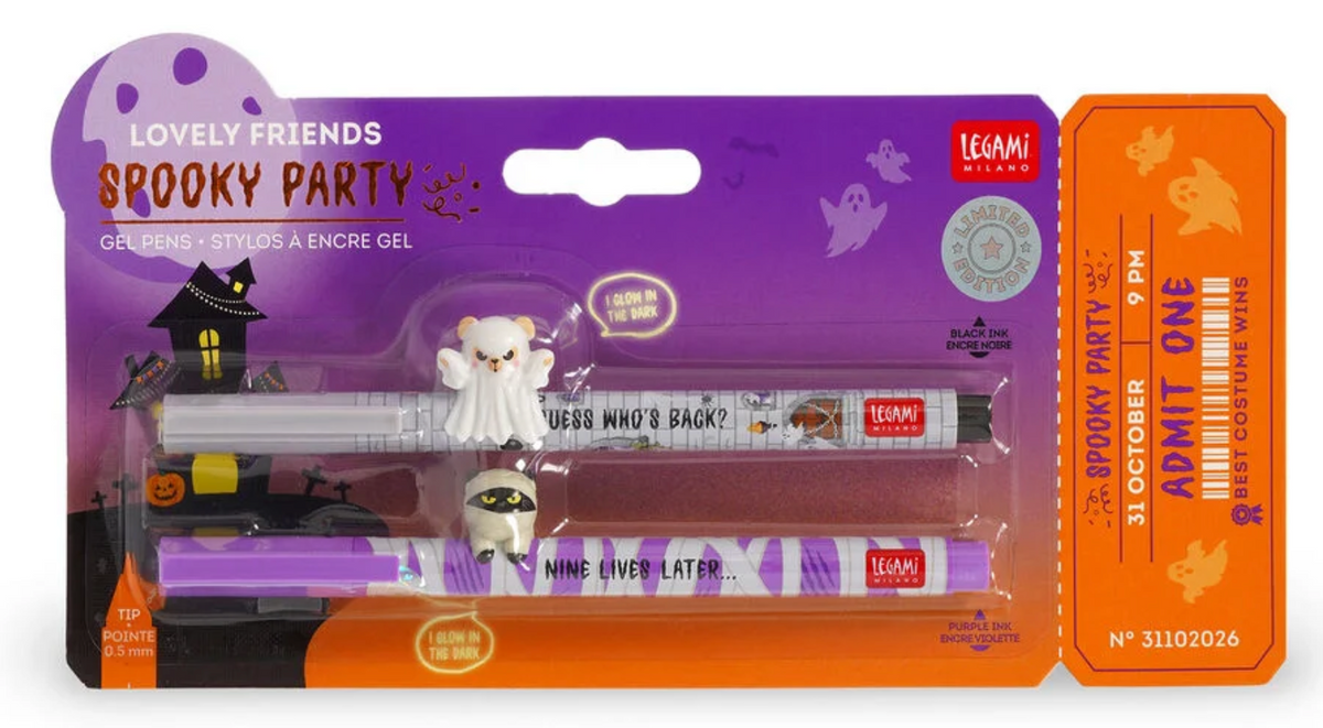 Stylo gel - Lovely Friends - Halloween