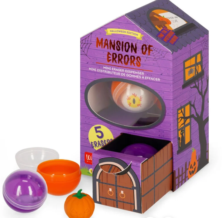 Mini Distributeur de Gommes à Effacer - Mansion of Errors