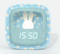 Réveil-Billy Clock-Blue Flower