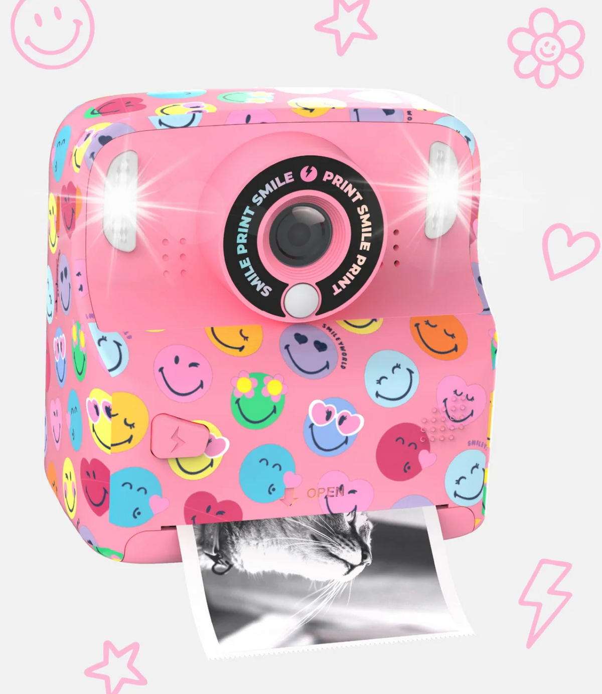 Caméra Pixismiley-Smiley Rose