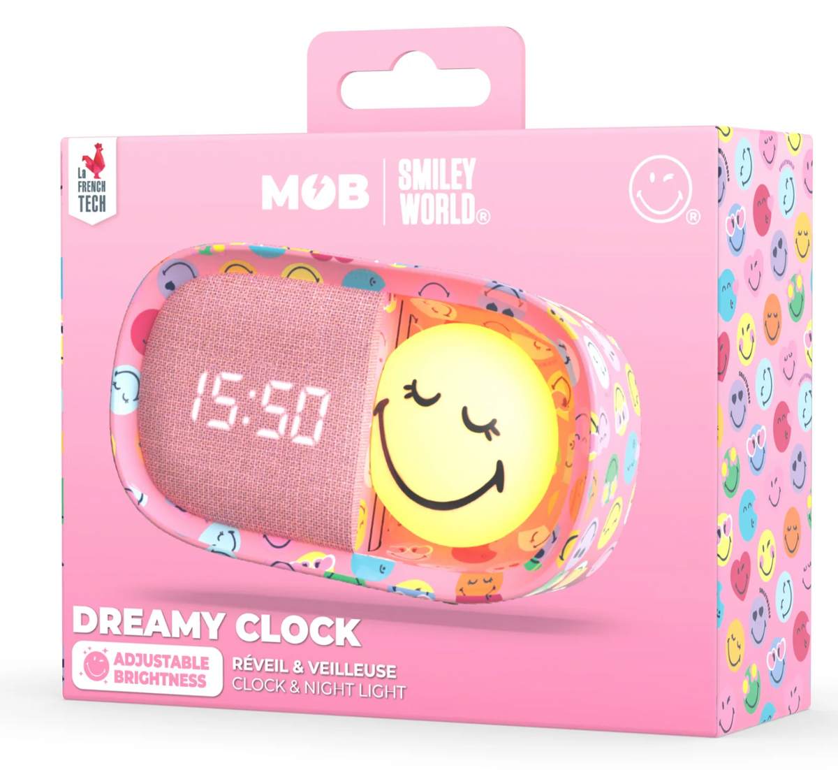 Dreamy Clock Smiley-Rose