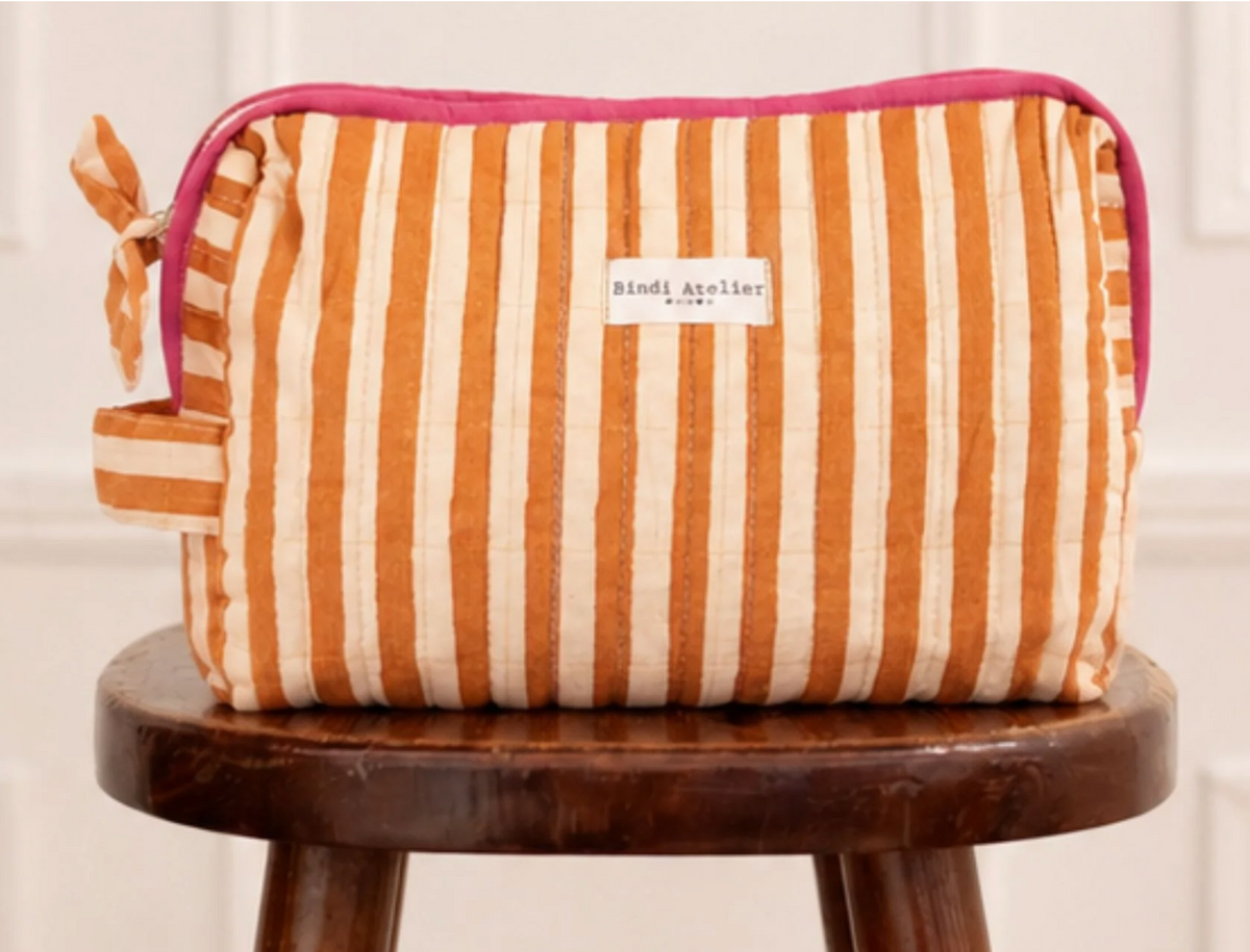 Trousse de toilette - Stripes Cream