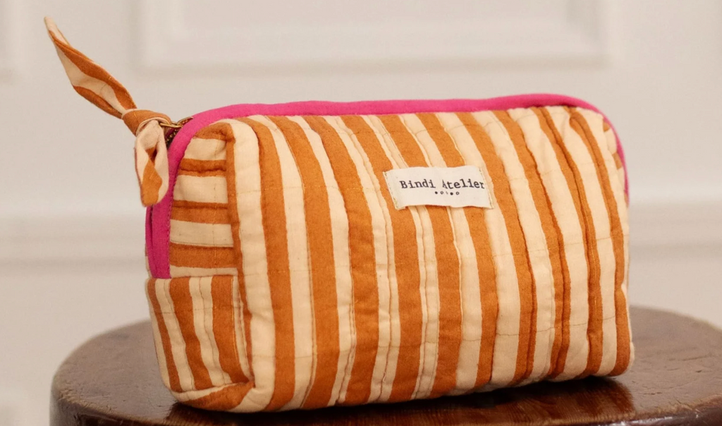 Trousse à maquillage - Stripes Cream