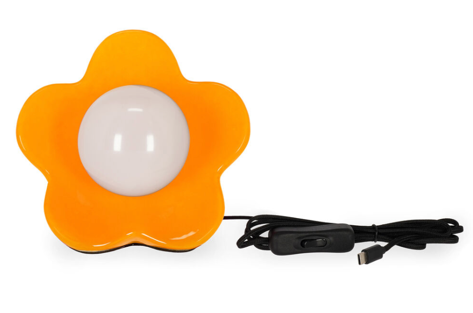 Lampe Flower - Orange
