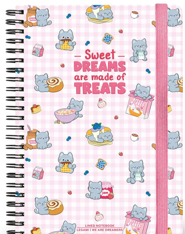 Cahier à spirale - Kitty