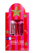 Coffret duo baume - Noël red fushia