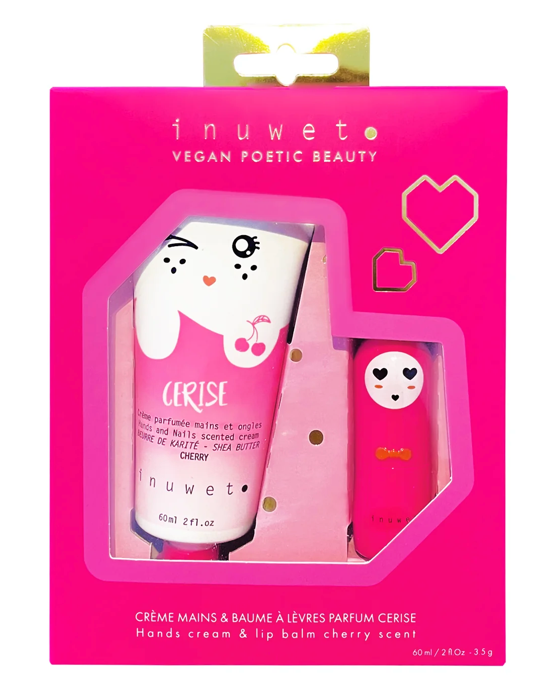 Coffret Crème main et baume - Wiz Cerise