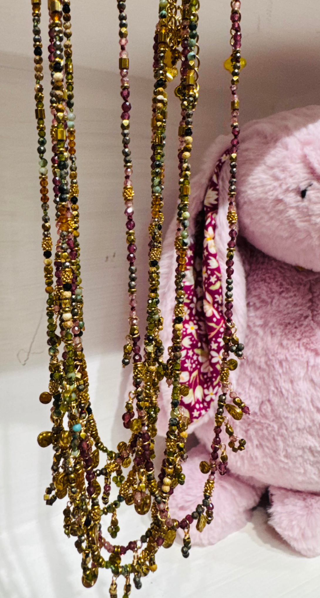 Collier Perles Pampille -