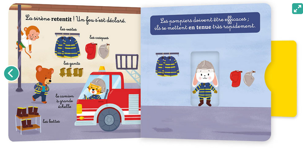 Mon anim'agier - Les pompiers