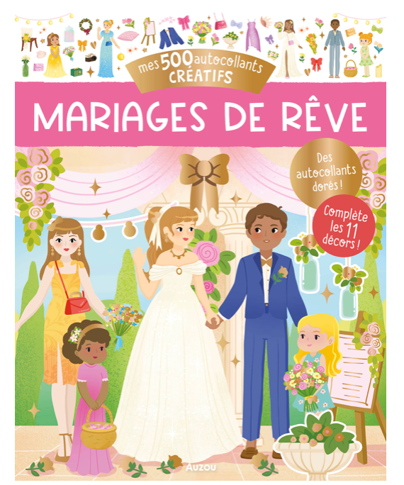 Mes 500 autocollants - Mariage