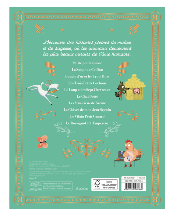 Mes superbes contes d'animaux