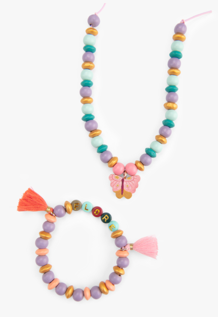 Coffret de perles en bois - Les Rosalies