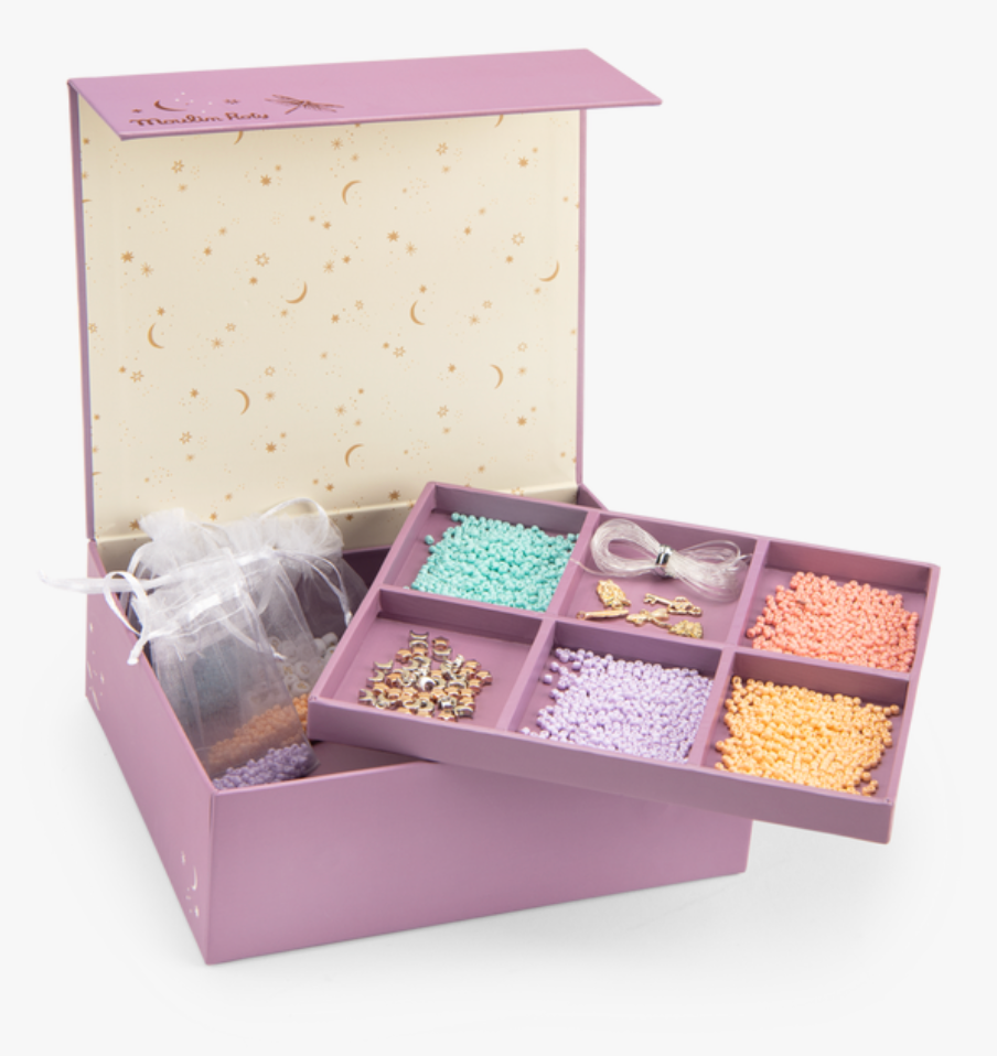 Coffret de perles de rocaille - Les fées