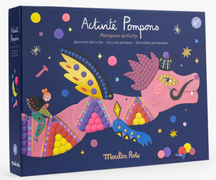 Activités Pompons dragon - Les Comètes filantes