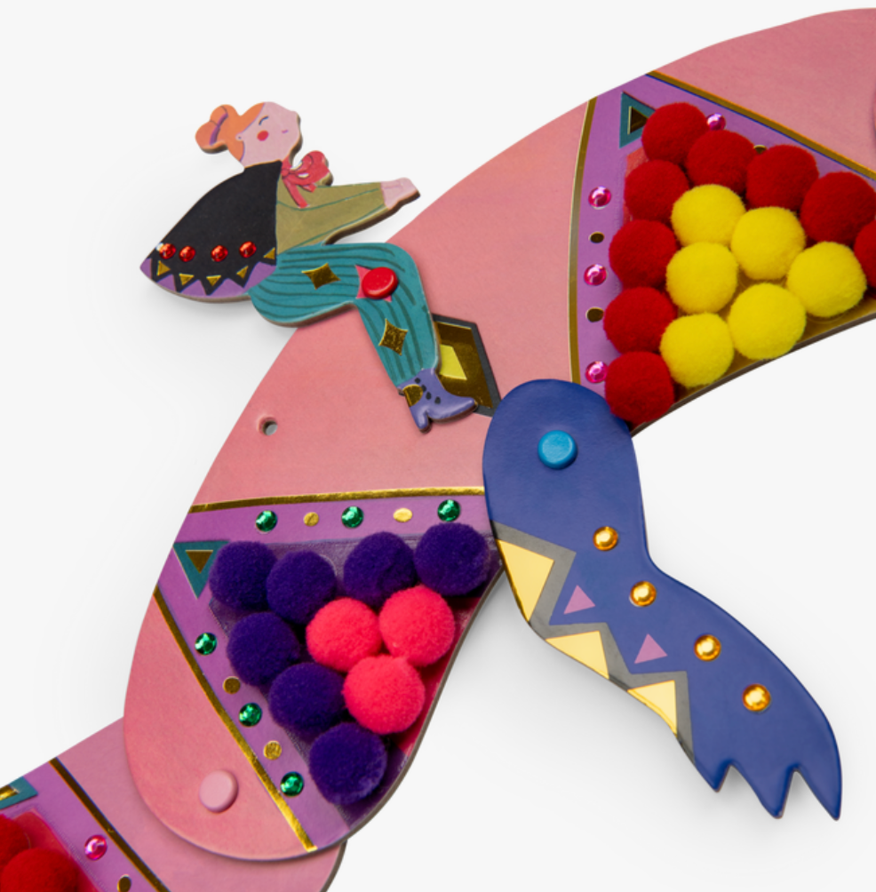 Activités Pompons dragon - Les Comètes filantes