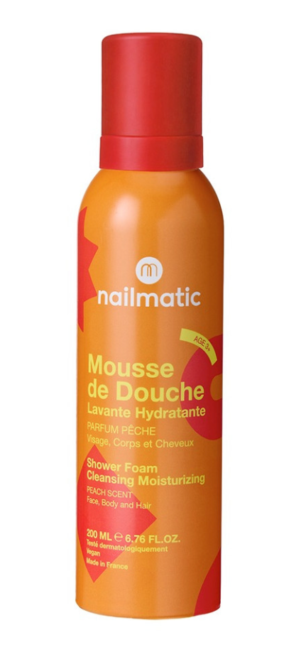 Mousse de douche lavante - Pêche