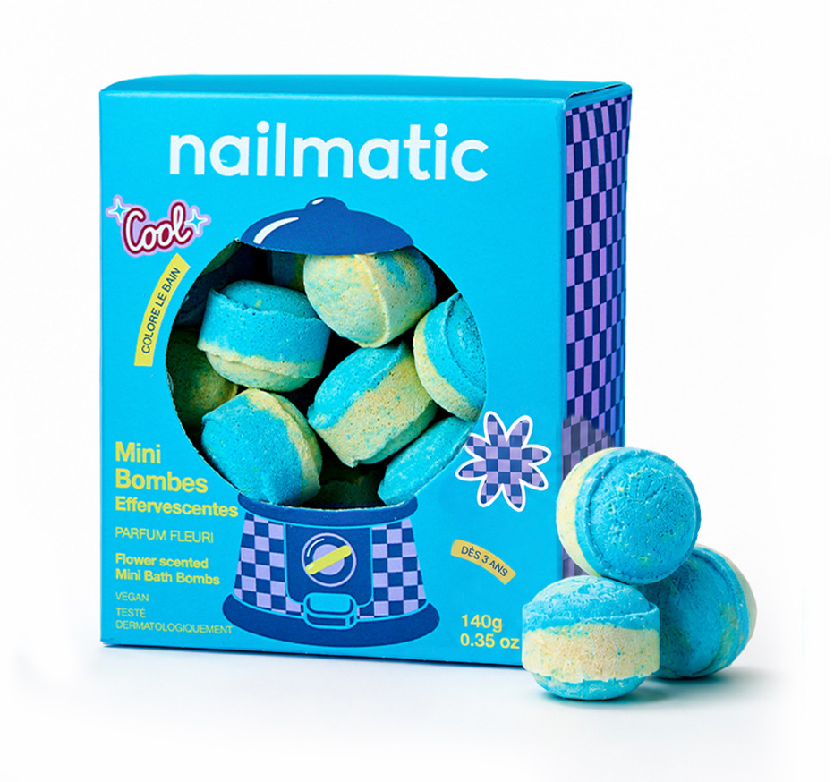 Mini billes de bain effervescentes - Flower power
