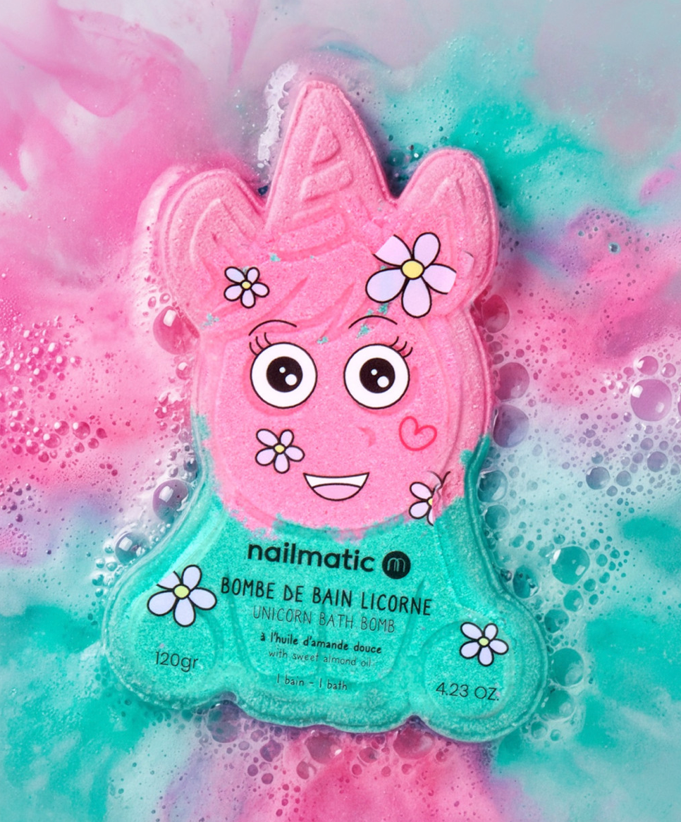 Bombe de bain - Licorne