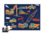 Puzzle 36p - Les véhicules de construction