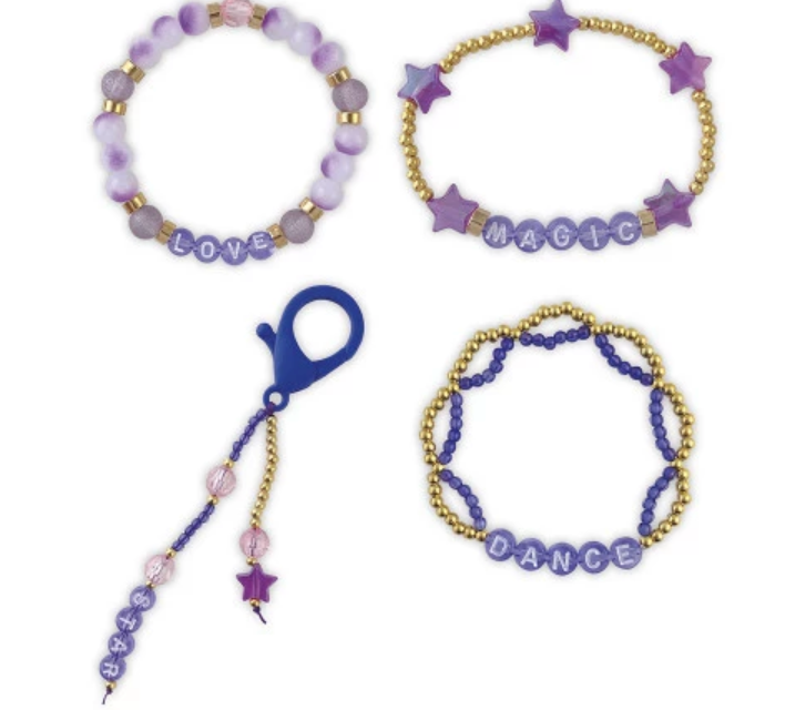 Kit créatif - 4 Bracelets et Accessoires Pop Star à créer