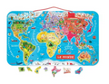 Puzzle Monde Magnétique 92P