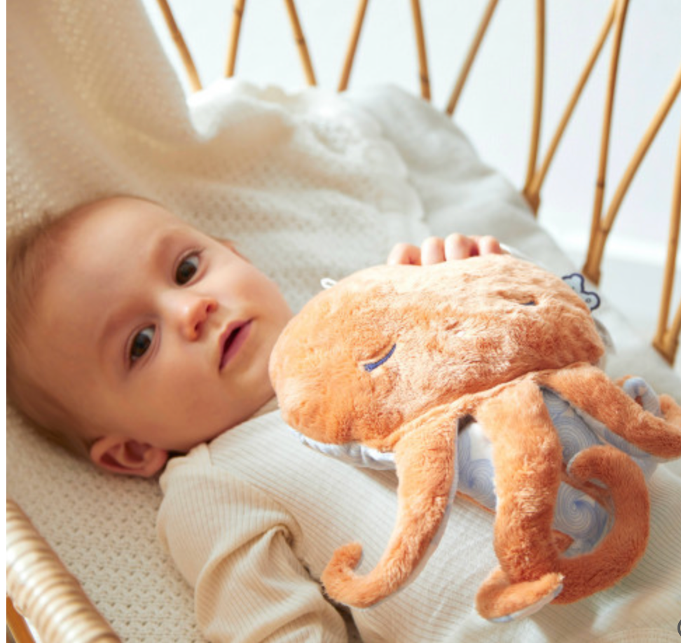 Petit calme - Peluche bien-être Poulpe