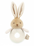 Doudou hochet - Lapin Blanc