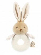 Doudou hochet - Lapin Blanc