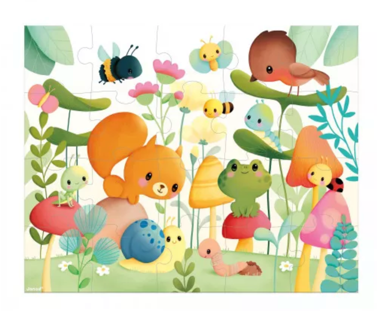 Puzzle Les compagnons du jardin - 20P
